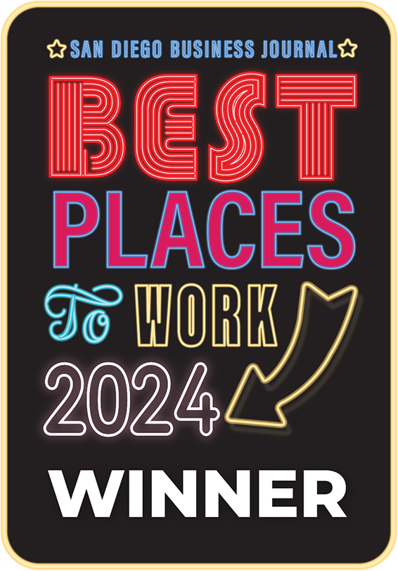 San Diego Business Journal Best Places to Work 2024 Winner